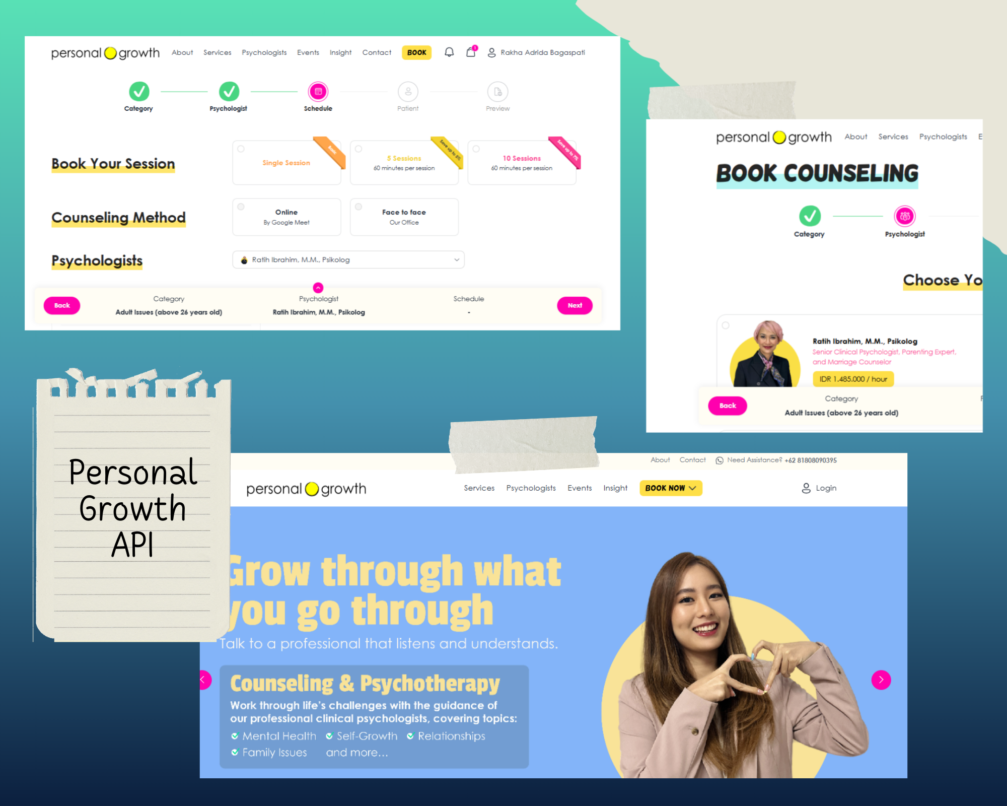 PersonalGrowth API Project